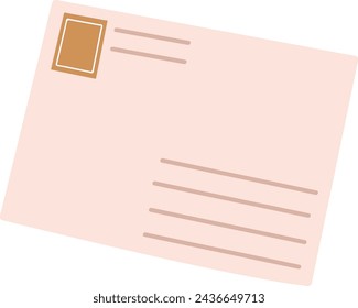 Ilustración vectorial del icono de la carta