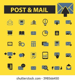 post mail icons
