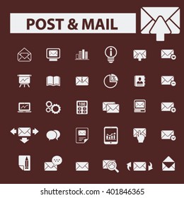 post mail icons
