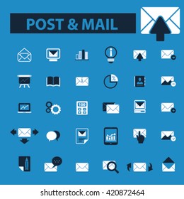 iconos de correo
