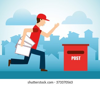 post mail service design 