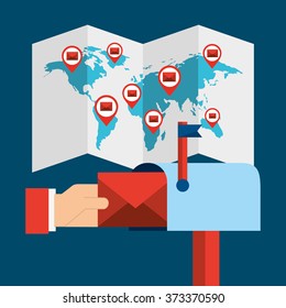 post mail service design 