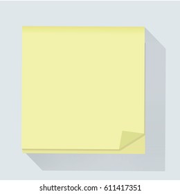 Post memo notepaper icon vector illustration
