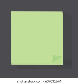 Post memo notepaper icon vector illustration