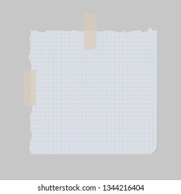 Post note sticker. Paper sticky note piece. Colorful noticeboard stickers , blank post stickies ready for your message.. Vector