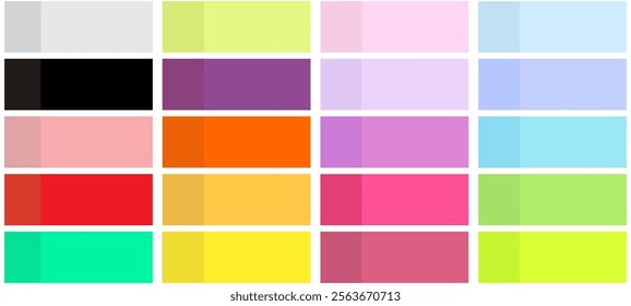 Post note stickers isolated on transparent backgrounds. Vector colourful paper sticky tapes set with shadow templates