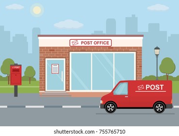 post office van