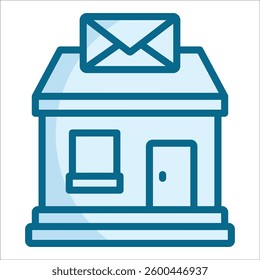 Post Office Icon Element For Design