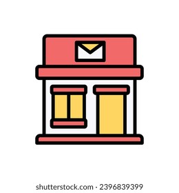 Post Office Icon Vector Illustration
