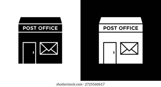 Post Office-Symbole für Grafik- und Webdesign-Projekte