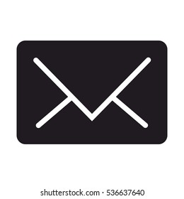 Post office letter signs. Mail envelope icons. Message document symbols. Vector 