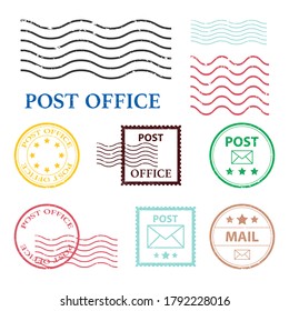 Post Office Mark Vector Design Illustration Isolated On White Background