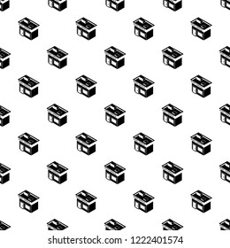 Post office pattern vector seamless repeating for any web design