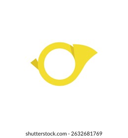 post office vector symbol sign icon illustration vector post horn mail 