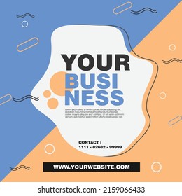 Post posters for your social media, and are suitable for online businesses. to make it easier for you to create social media posts