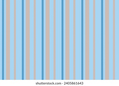 Post seamless texture stripe, outside textile vertical fabric. Diagonal lines background vector pattern in cyan and orange color.