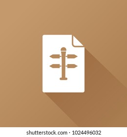post sign icon