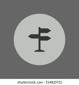 post sign vector icon illustration, for mobile and web design