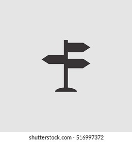 post sign vector icon illustration, for mobile and web design