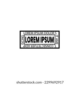 post stamp mark icon and simple gray retro travel stamps for grunge post envelope package isolated label symbol clipart set.Vintage postmark cachet, postal watermark, Vector illustration. Collection 