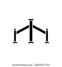 Post structure featuring dual beams for strong architectural support