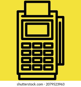 Post terminal icon vector illustration design