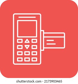 Post Terminal vector icon. Can be used for printing, mobile and web applications.