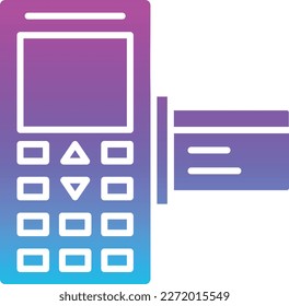 Icono de vector de terminal de envío. Se puede usar para imprimir, móviles y aplicaciones web.