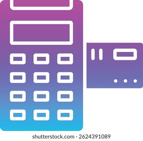 Icono de Vector posterior a la terminal. Se puede utilizar para aplicaciones de impresión, móviles y de Web.