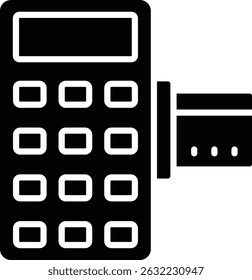Post Terminal vector icon. Can be used for printing, mobile and web applications.