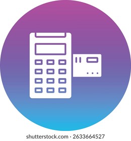 Post Terminal vector icon. Can be used for printing, mobile and web applications.