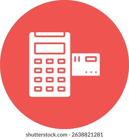 Post Terminal vector icon. Can be used for printing, mobile and web applications.