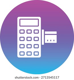 Post Terminal vector icon. Can be used for printing, mobile and web applications.
