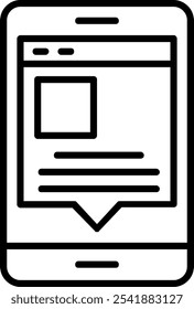 Post Vector Icon Design Symbol