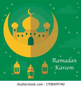 Post Vector Islam Ramadan Illustration