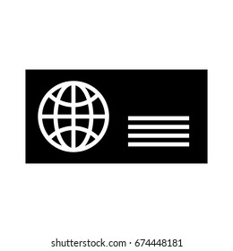 postage card icon