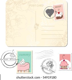 postage set - sweets