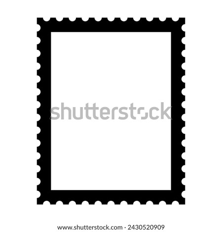 postage stamp collection icon graphic