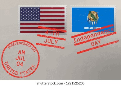 663 Oklahoma stamps Images, Stock Photos & Vectors | Shutterstock