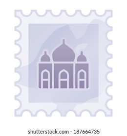Postage stamp icon.