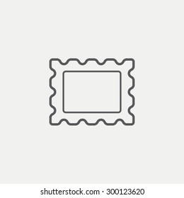 Postage Stamp Icon