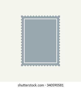 Postage stamp icon - Vector