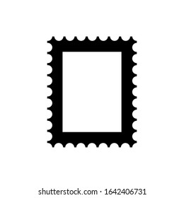 Postage stamp icon vector illustration.