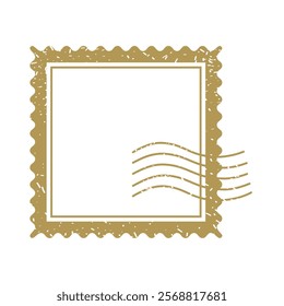 postage stamp layout icon isolated