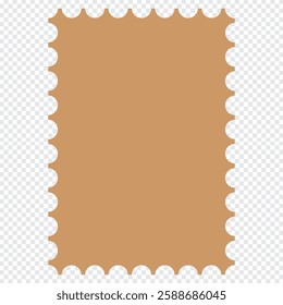 Postage stamp set. Post stamp frames and borders. Postage perforated templates collection. Paper postmarks set. Post stamps isolated on background. Empty stamps. Postal shapes border. Blank frames 