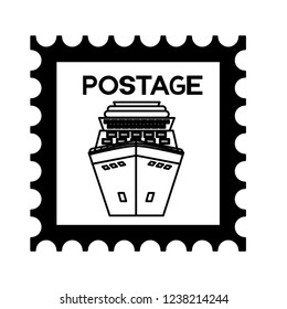 postage stamp template