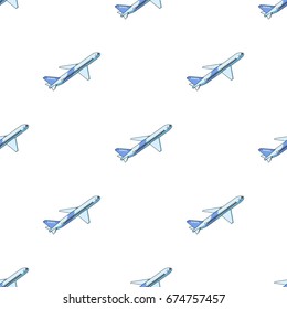 Postal aircraft.Mail and postman pattern icon in cartoon style vector symbol stock illustration web.