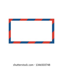 Postal background. Vector illustration.