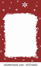 Postal of Christmas in a vector