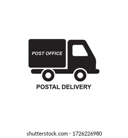 POSTAL DELIVERY ICON , COURIER ICON